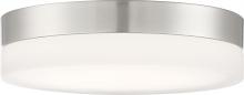  62/459 - Pi - 11"- LED Flush - Brushed Nickel Finish