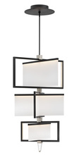 Hinkley 32508BLK - Hinkley Lighting Lisa McDennon Collection &#34;Folio&#34; 32508BLK LED Pendant/Chandelier